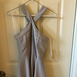 Cross shoulder lulus dress